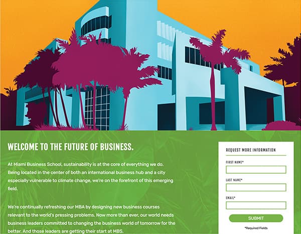 University of Miami Graduate Business School 1